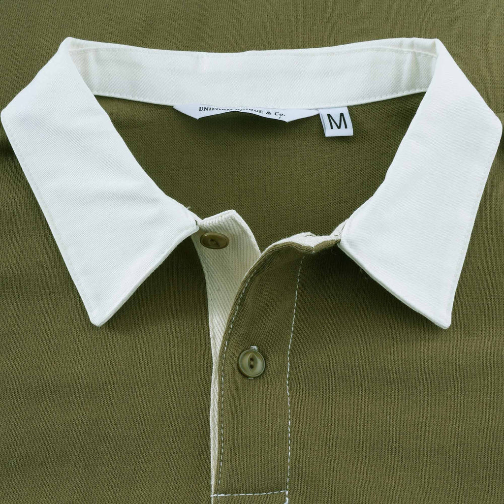 Uniform Bridge Pocket Stitch Polo Shirt - Tan