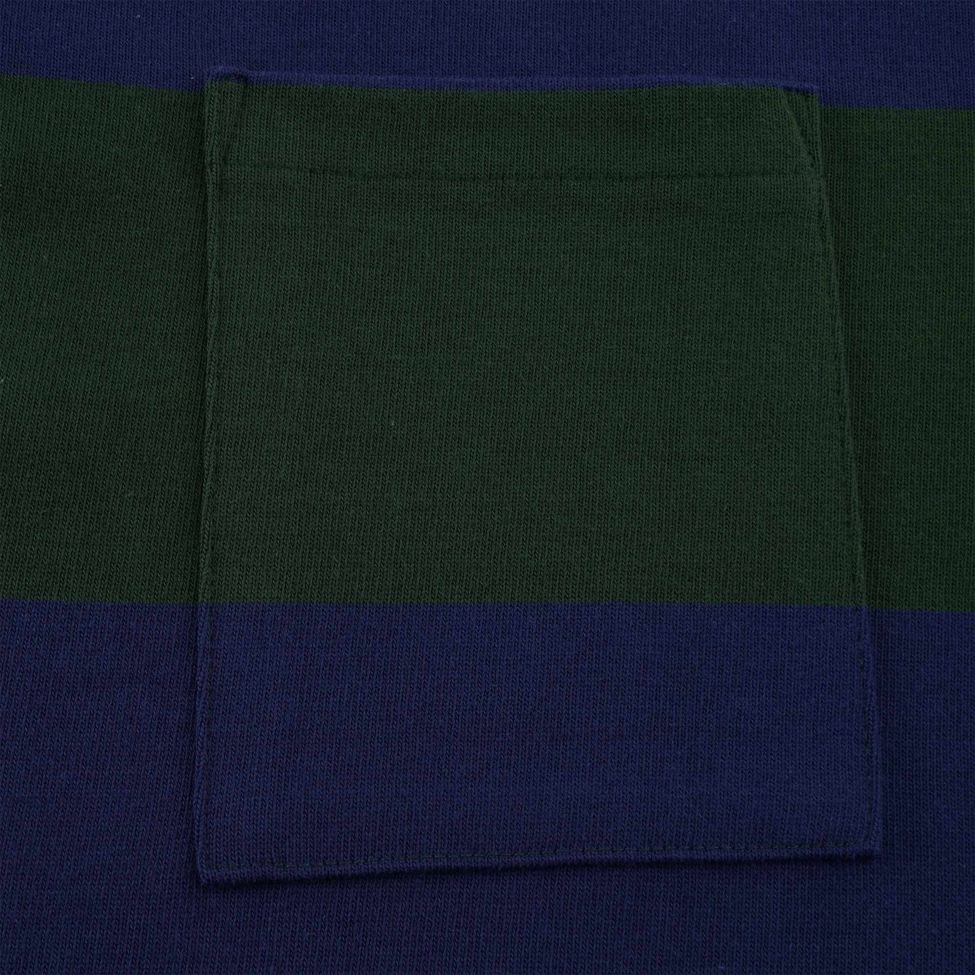 Uniform Bridge Naval Collar Tee - Green