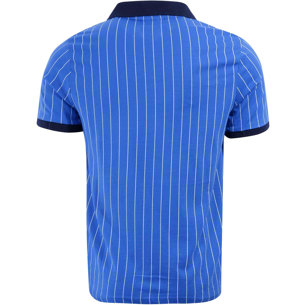 Fila Vintage BB1 Classic Vintage Striped Polo - Strong Blue