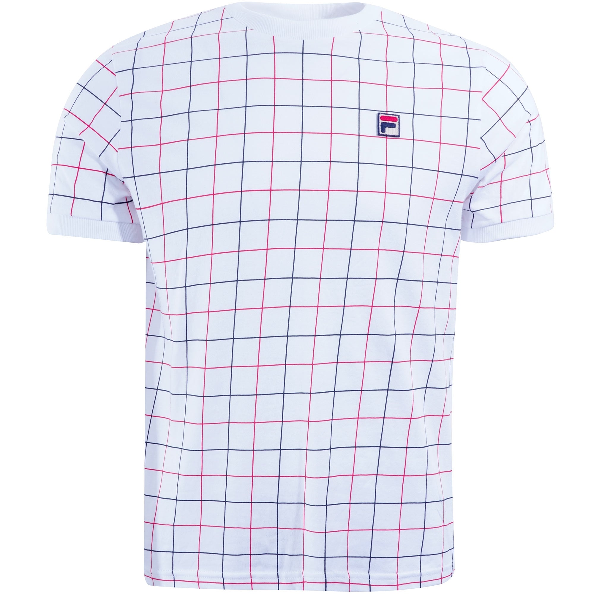 Fila Vintage Casbian Ringer T-Shirt - White