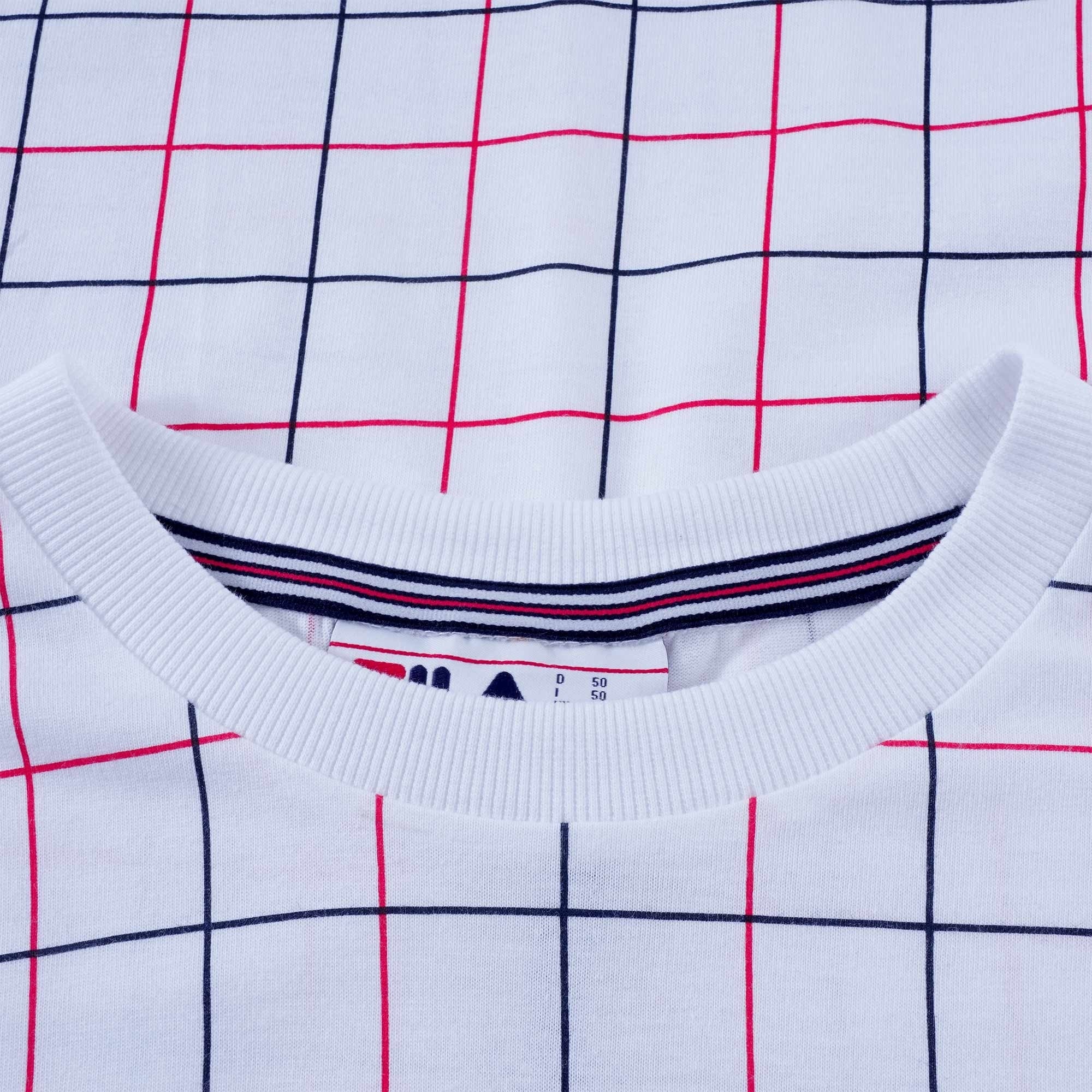 Fila Vintage Casbian Ringer T-Shirt - White