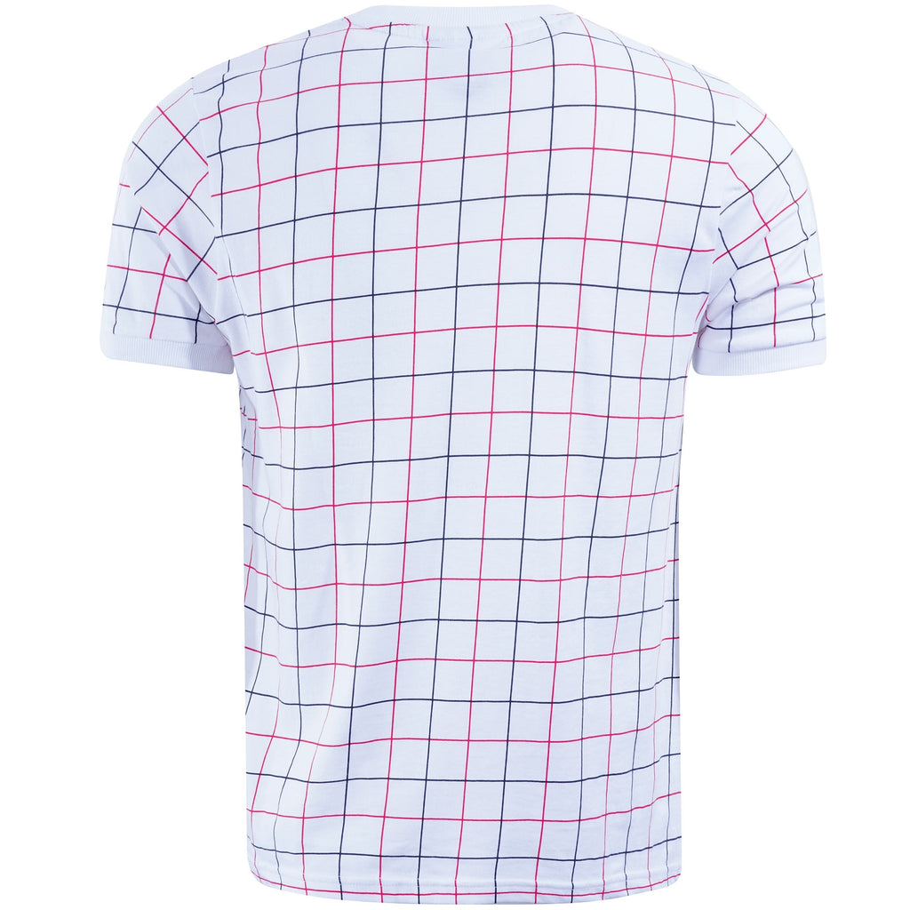 Fila Vintage Casbian Ringer T-Shirt - White
