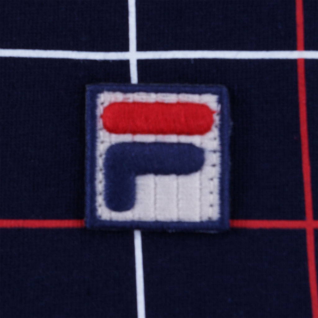 Fila Vintage Casbian Ringer T-Shirt - Navy