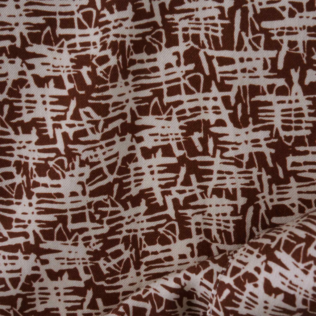 Portuguese Flannel Dodle Shirt - Brown/Cream