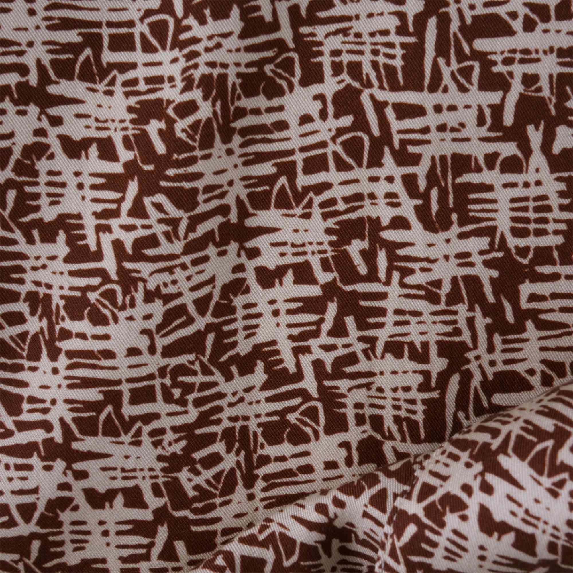 Portuguese Flannel Dodle Shirt - Brown/Cream