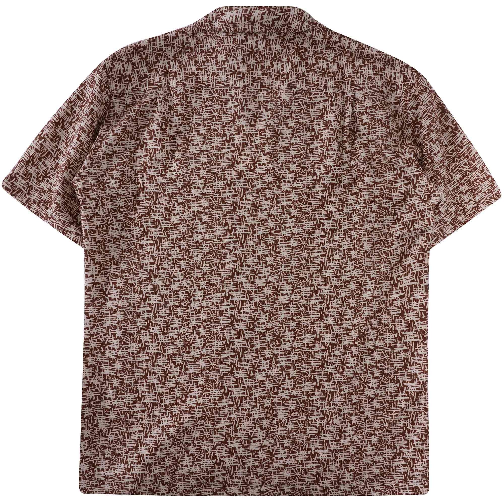 Portuguese Flannel Dodle Shirt - Brown/Cream
