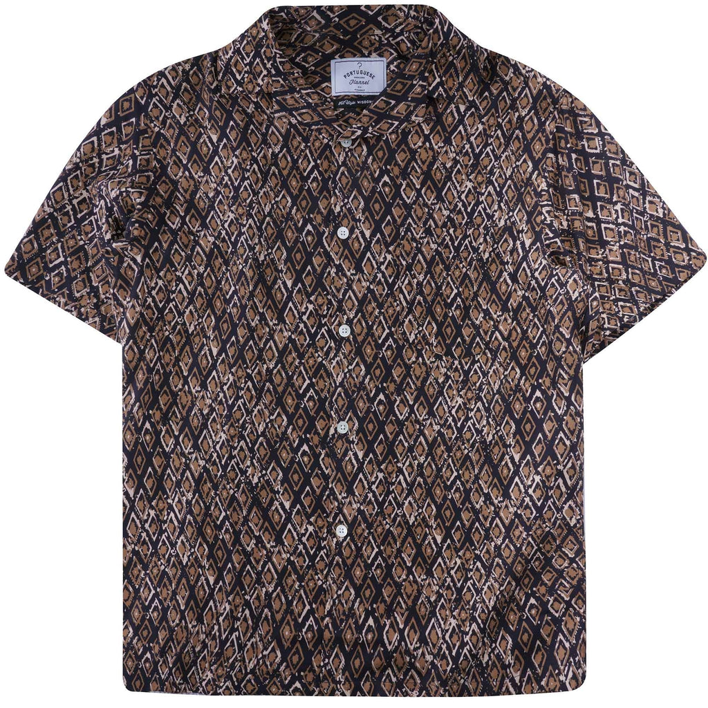 Portuguese Flannel Losan Shirt - Brown/Black