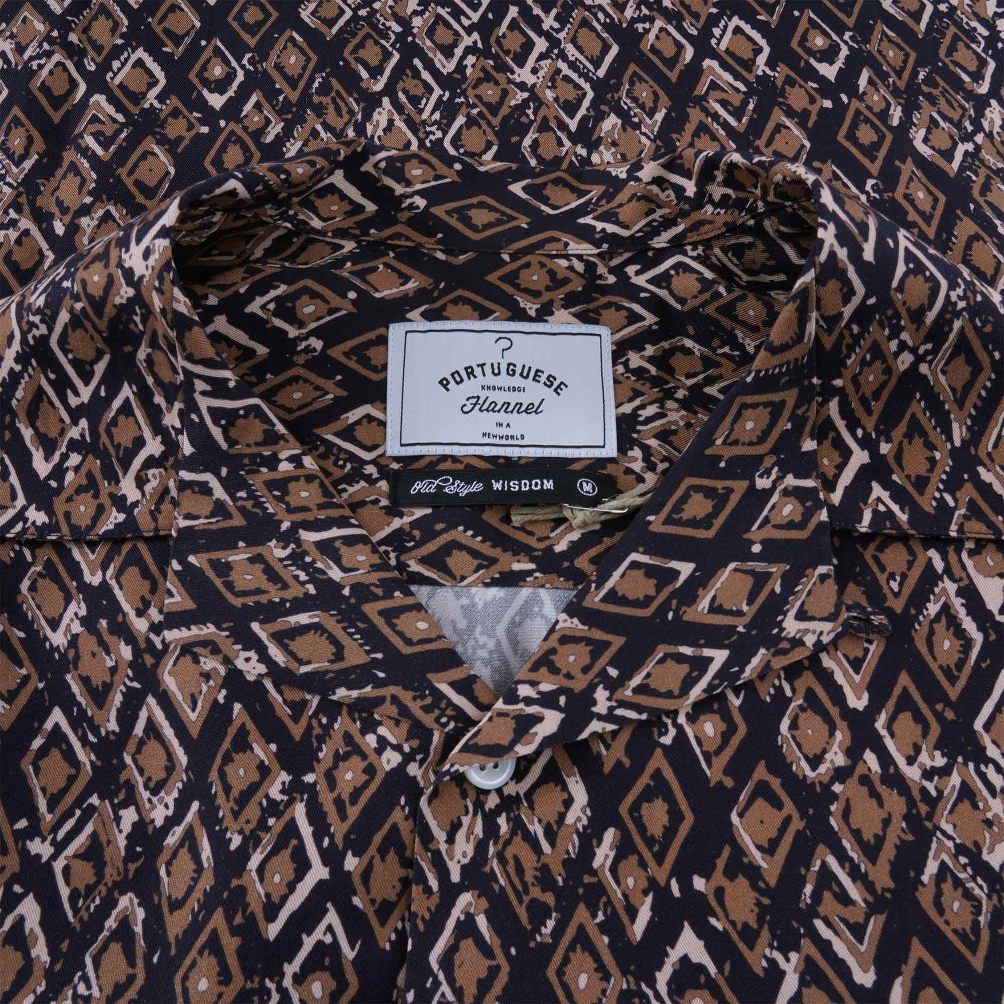 Portuguese Flannel Losan Shirt - Brown/Black