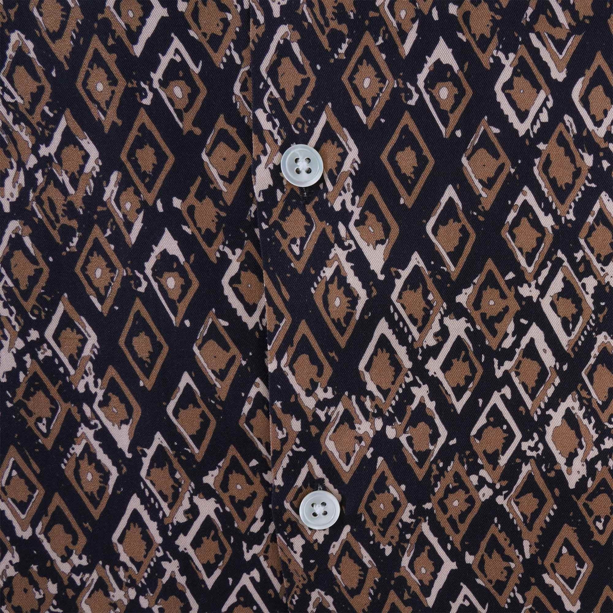 Portuguese Flannel Losan Shirt - Brown/Black