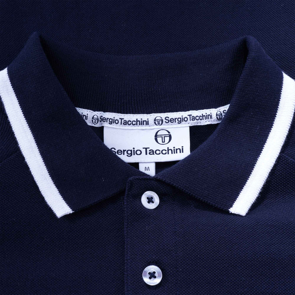 Sergio Tacchini Cambio Polo Shirt - Night Sky
