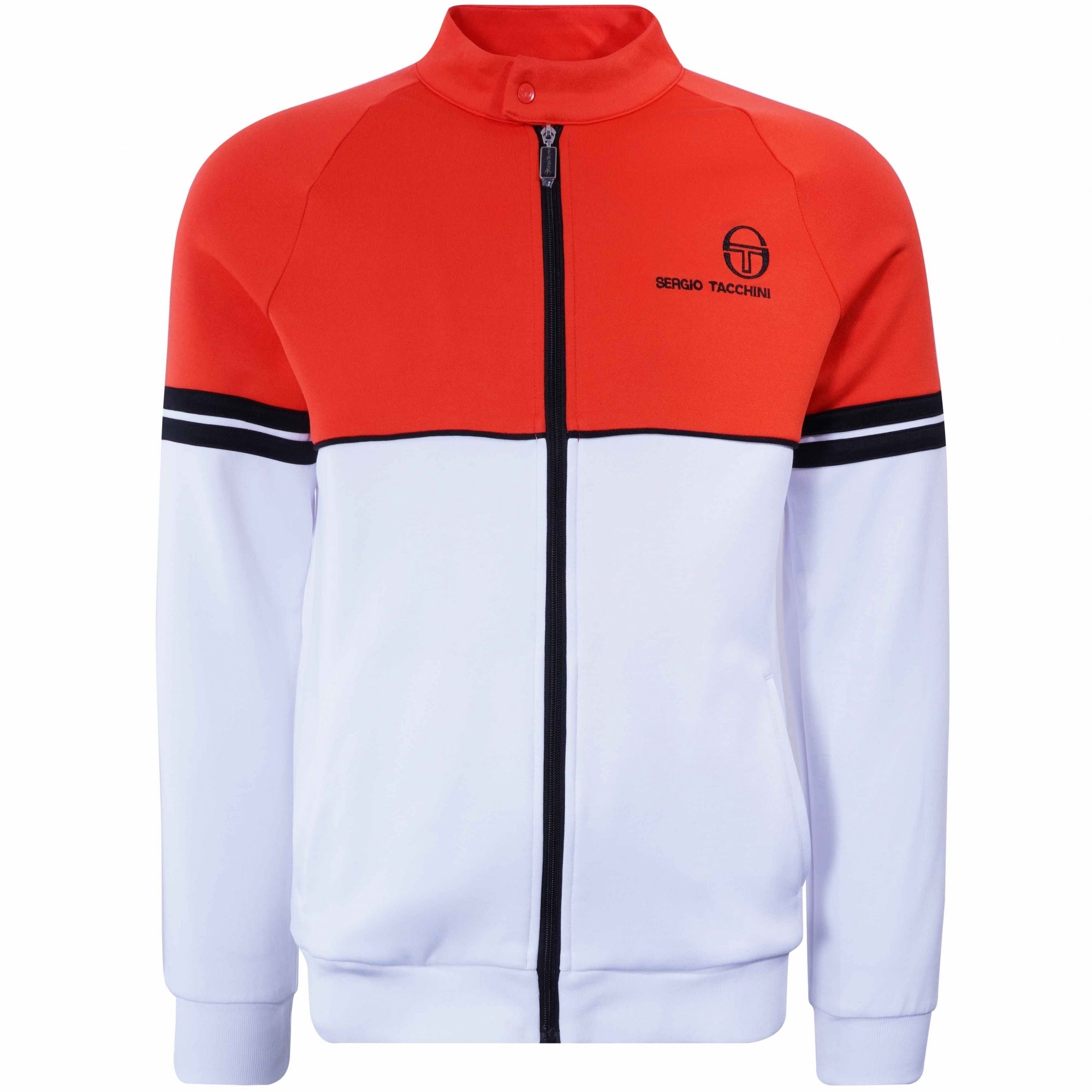 Sergio Tacchini Avalon Track Top - White/Grenadine