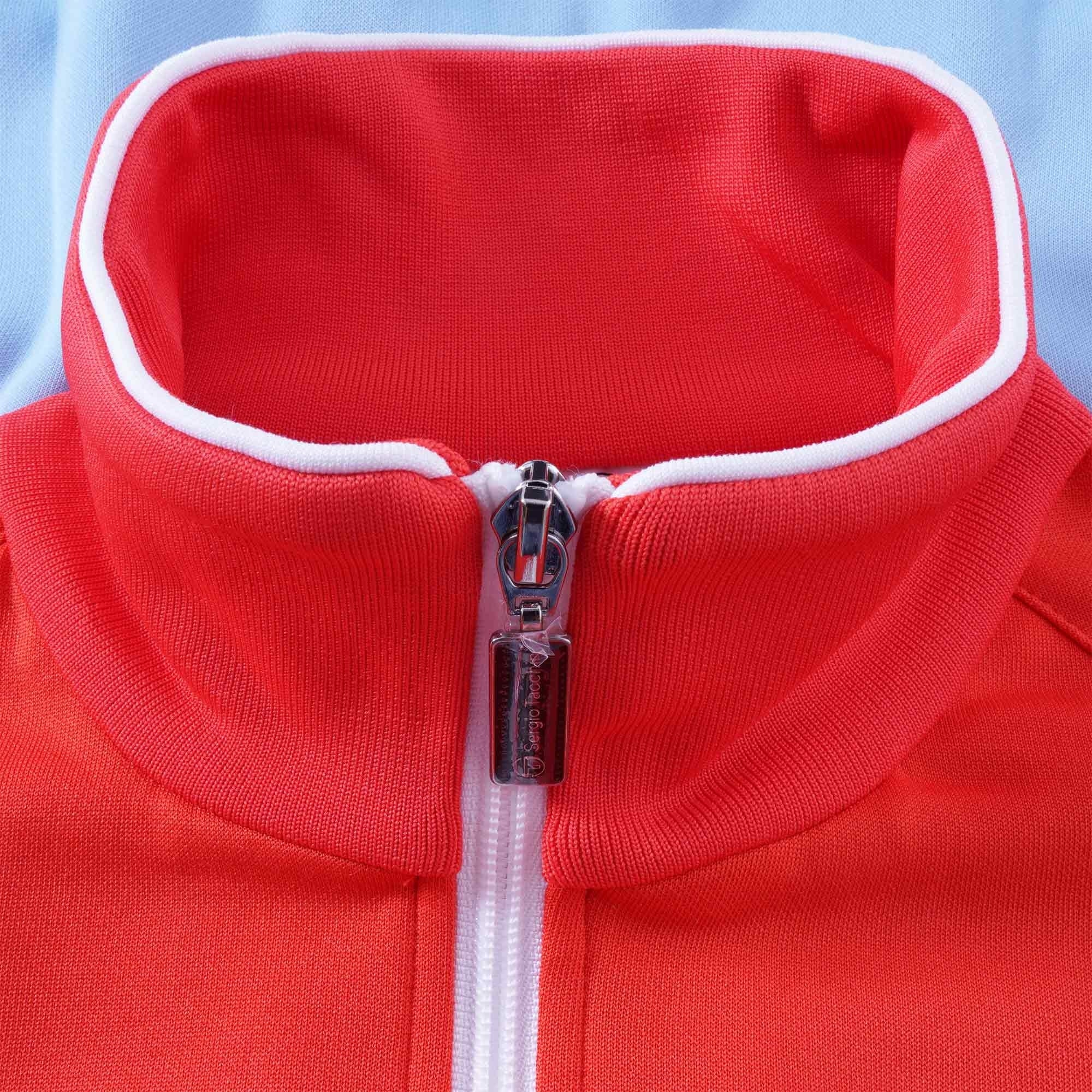 Sergio Tacchini Orion Track Top - Airy Blue/Grenadine