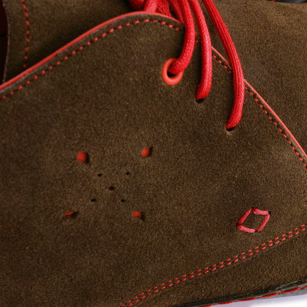 Jeffery West Jimmy Modernist Chukka Boot - Chocolate Suede
