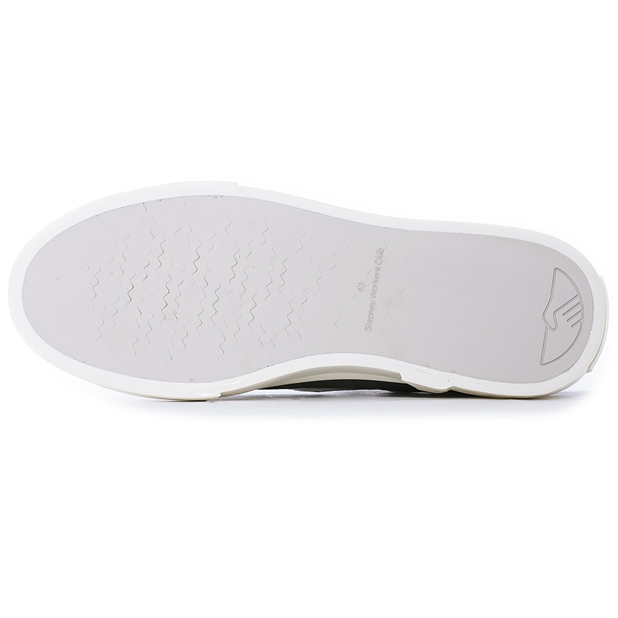 Stepney Workers Club Dellow Track Raw Nylon - Black
