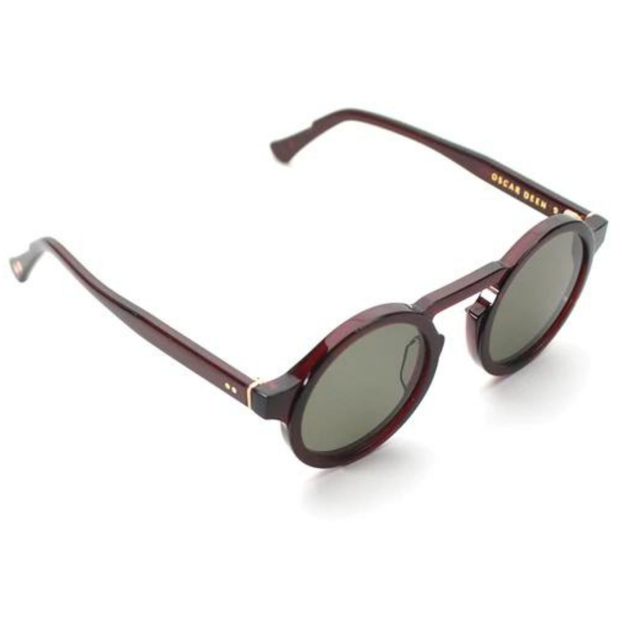 Oscar Deen Panda Sunglasses - Claret