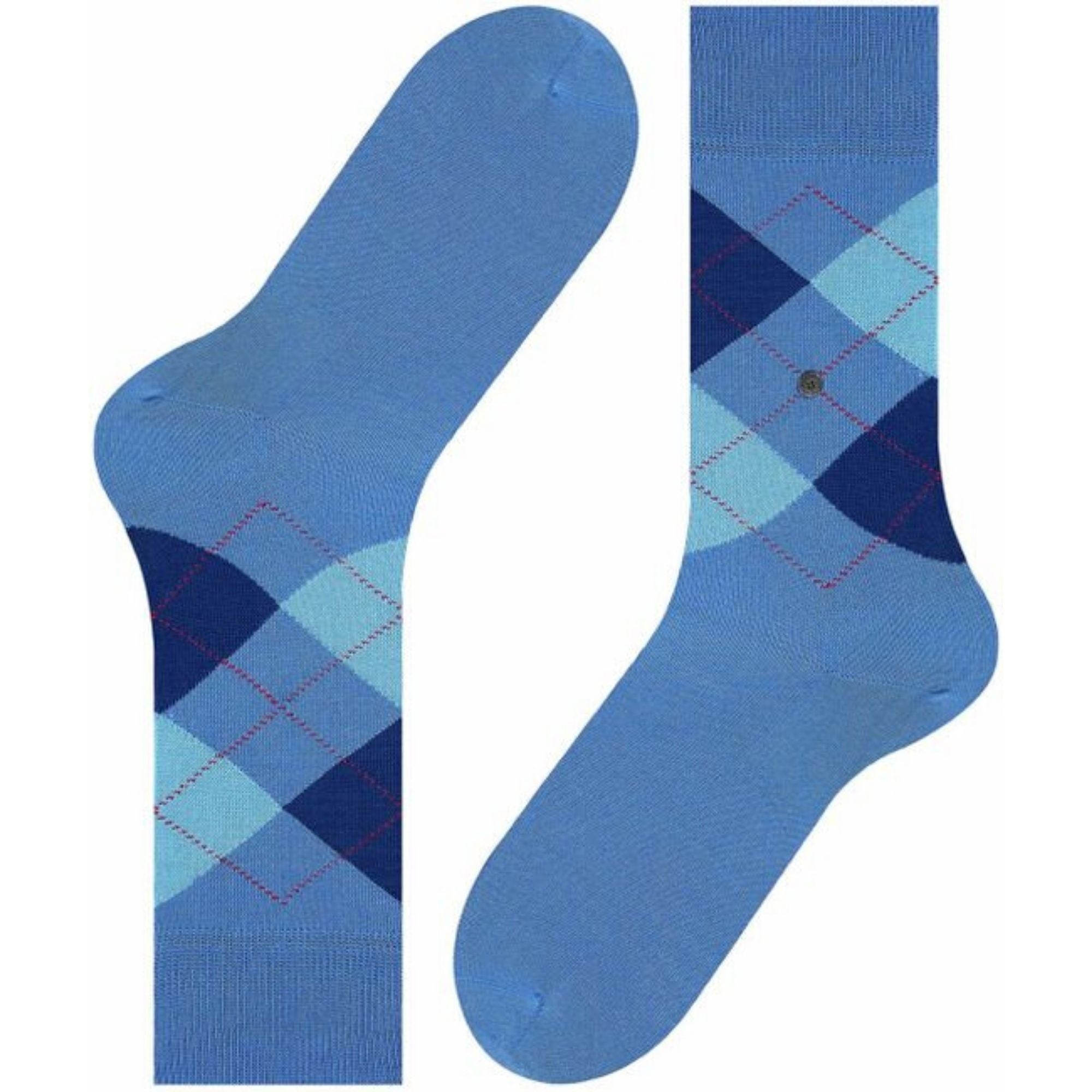 Burlington Socks Manchester Socks - Blue