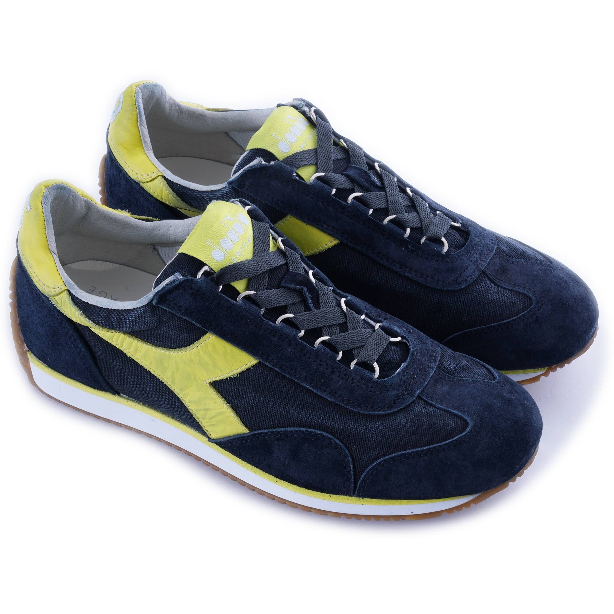 Diadora Equipe H Canvas Stone Wash - Black Phantom