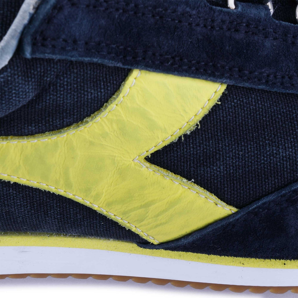 Diadora Equipe H Canvas Stone Wash - Black Phantom