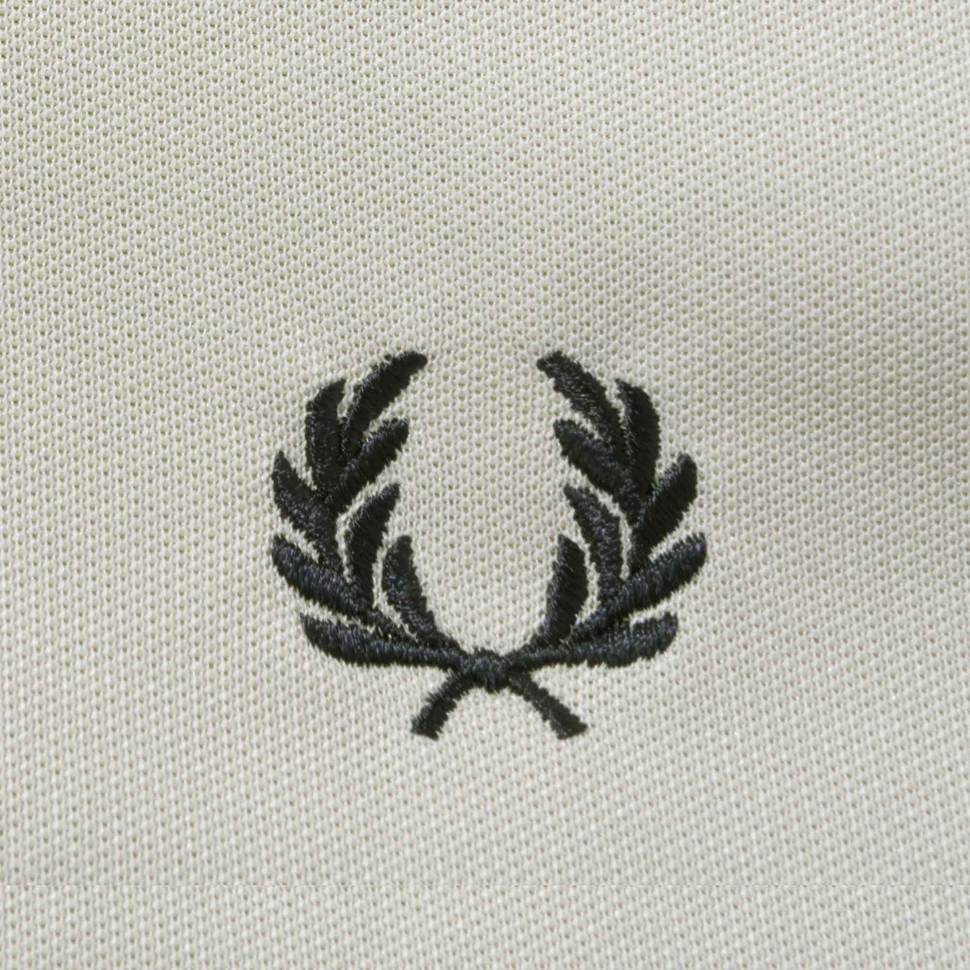 Fred Perry Taped Track Jacket - Light Oyster