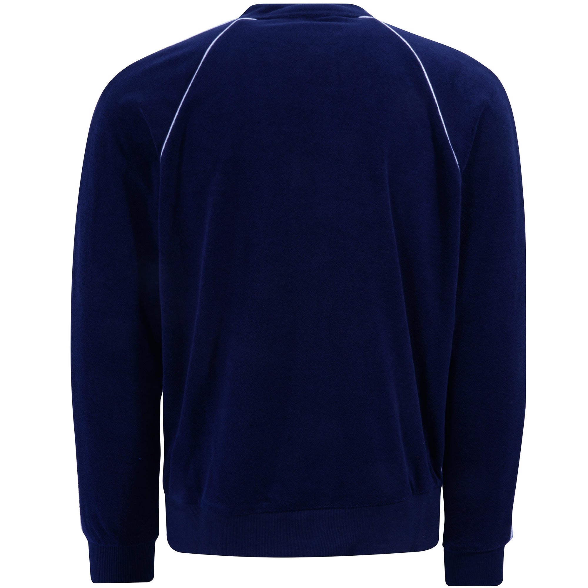 Fila Vintage Grasso Towelling Track Jacket - Peacoat