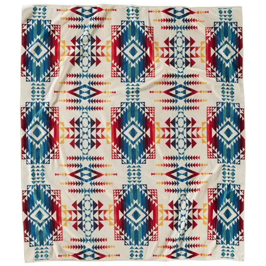 Pendleton Woolen Mills Towel for Two - Pilot Rock Ivory