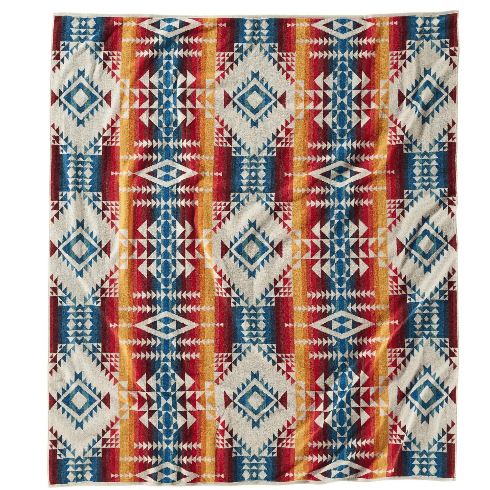 Pendleton Woolen Mills Towel for Two - Pilot Rock Ivory