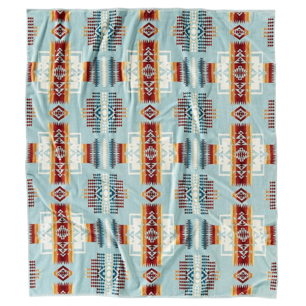 Pendleton Woolen Mills Towel For Two - Chief Joseph Aqua