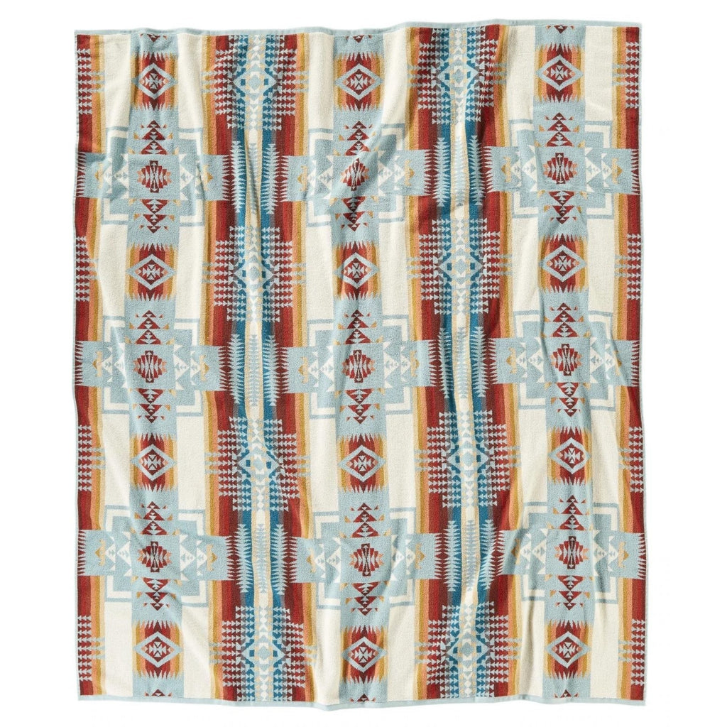 Pendleton Woolen Mills Towel For Two - Chief Joseph Aqua