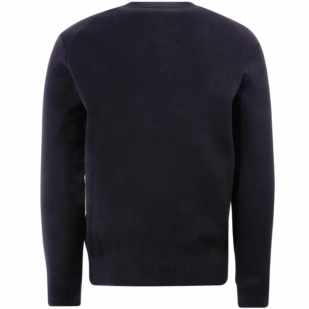 AMI Ami De Coeur V Neck Sweater - Black