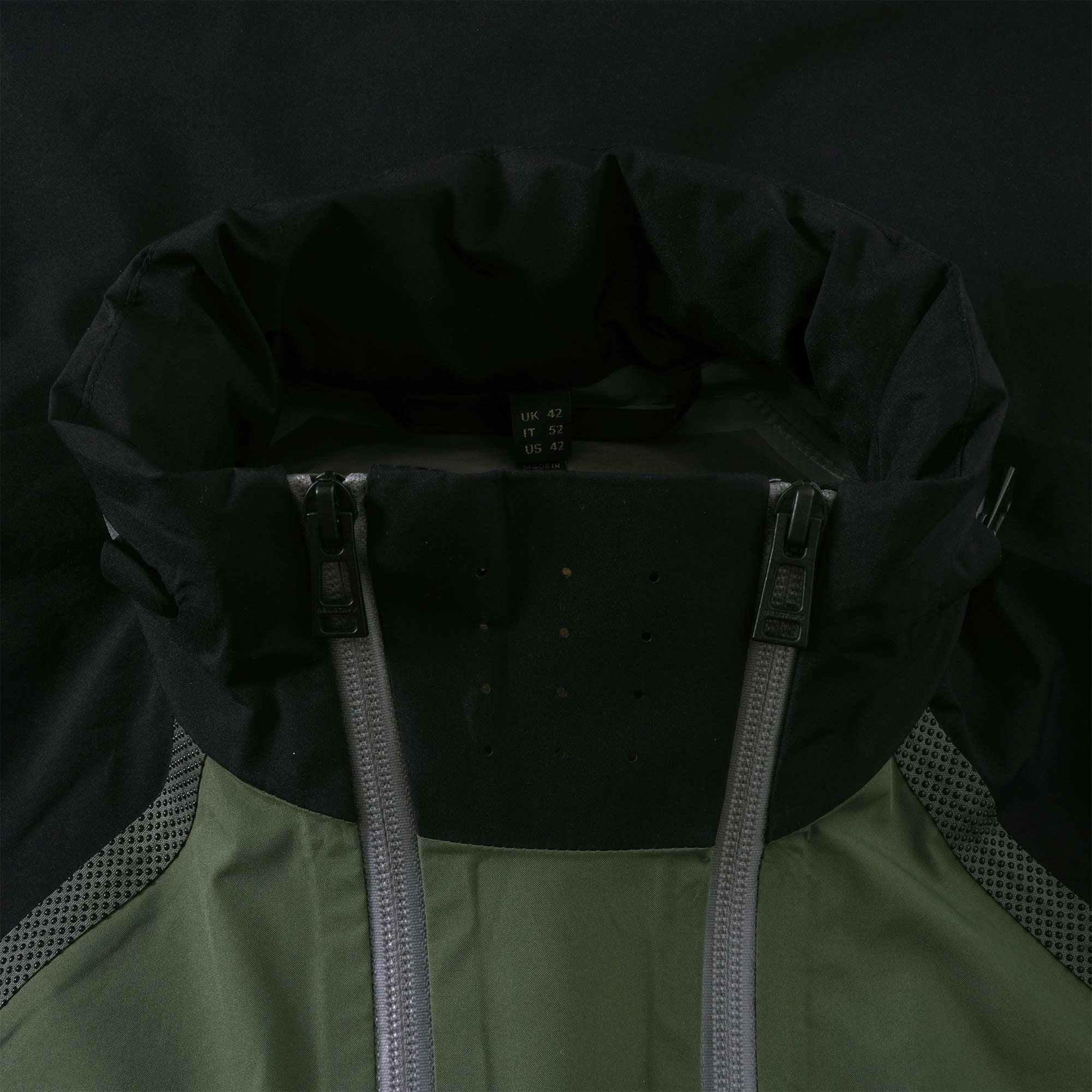 Gore-Tex Twin Track Jacket - Black/Pewter Green
