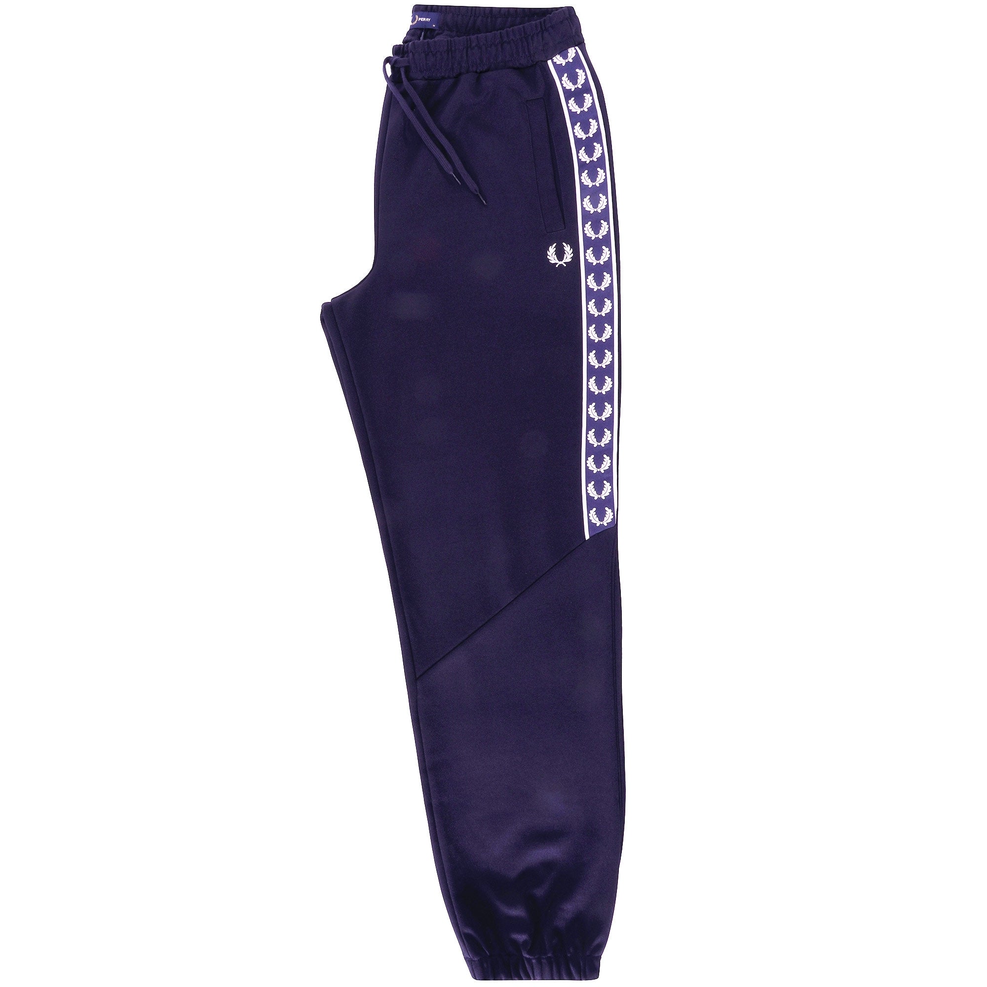 Fred Perry Panelled Taped Track Pants - Navy
