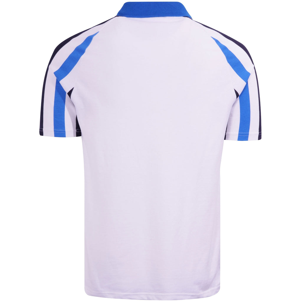 Sergio Tacchini Blow Polo Shirt - White/Palace Blue/Night Sky