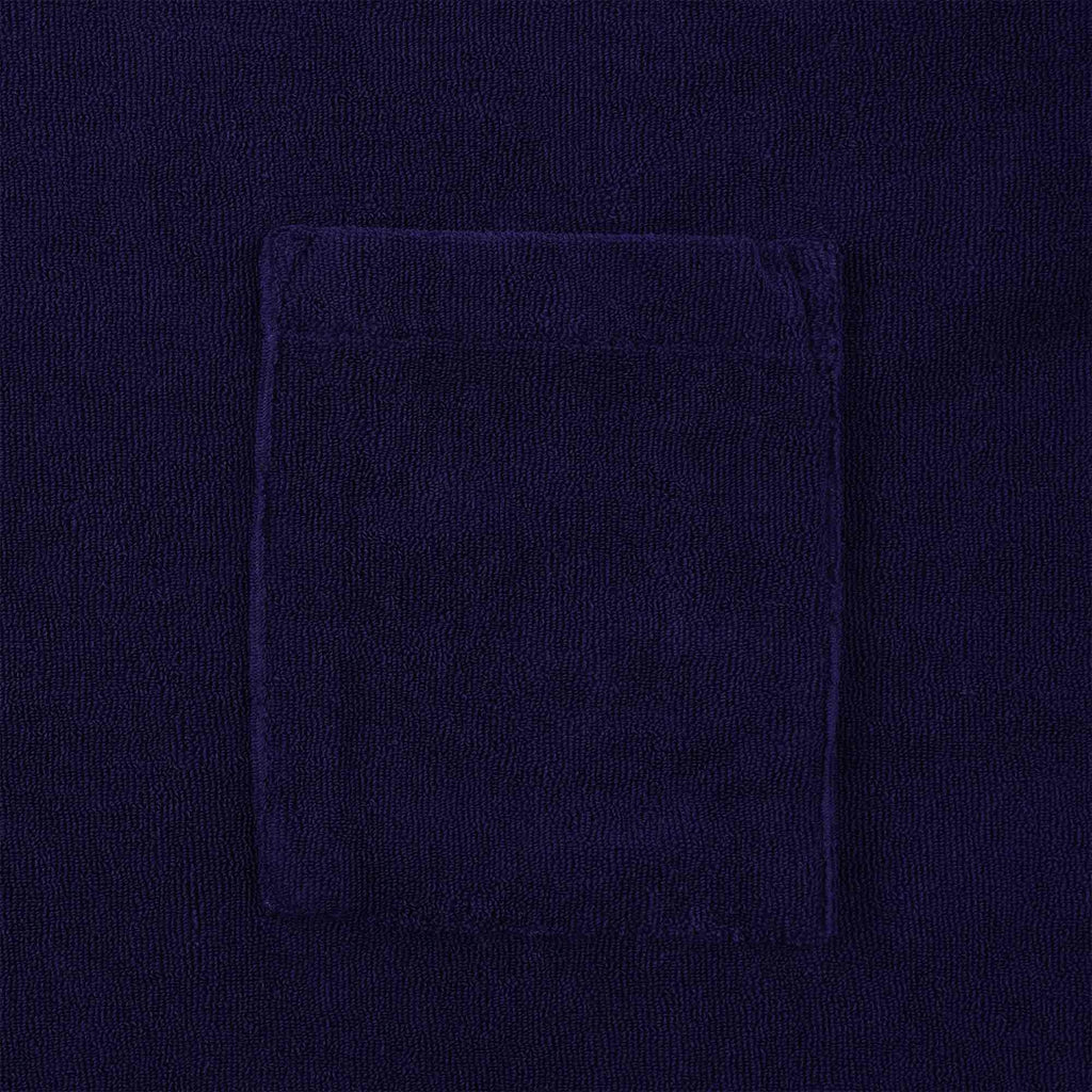 Universal Works Vacation Polo Shirt - Ink Blue