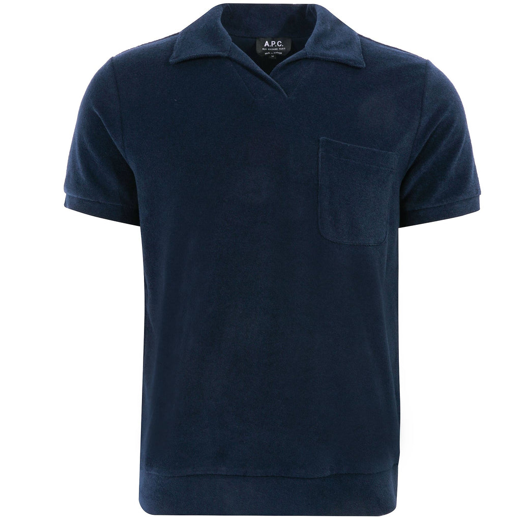 A.P.C. Agustino Polo Shirt - Dark Navy