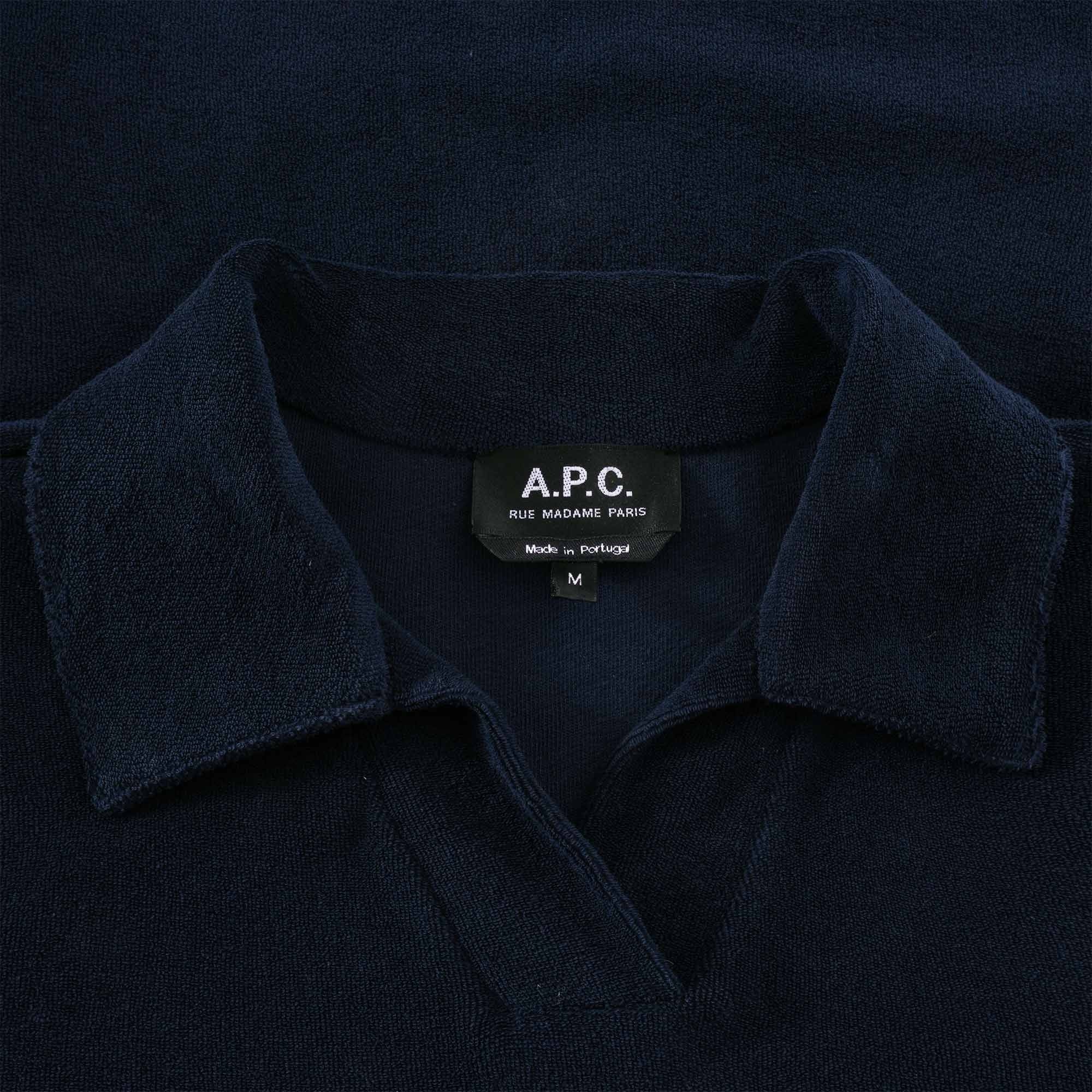 A.P.C. Agustino Polo Shirt - Dark Navy