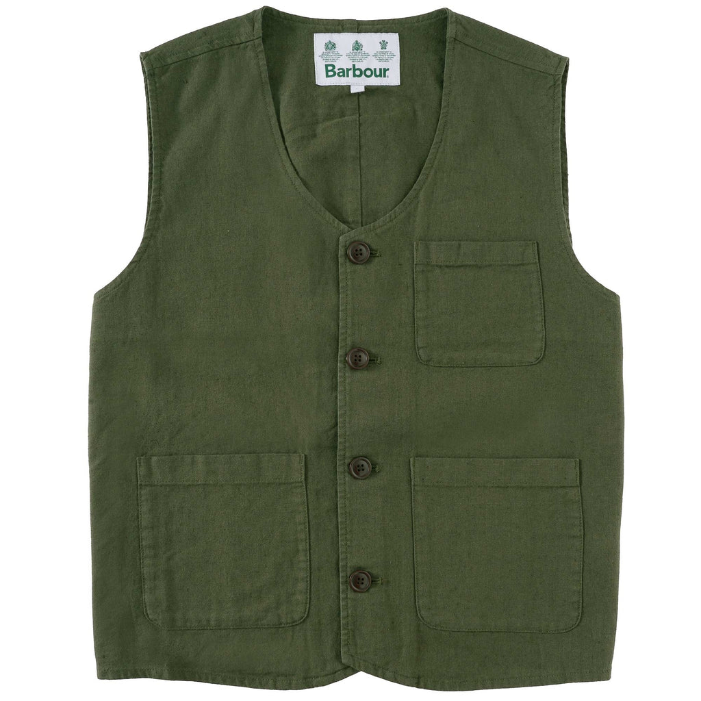 Barbour Archie Waistcoat - Green