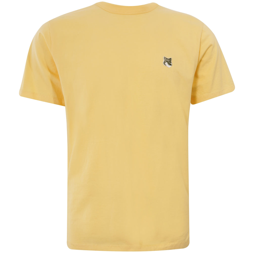 Grey Fox Head Patch Classic T-Shirt - Pale Orange