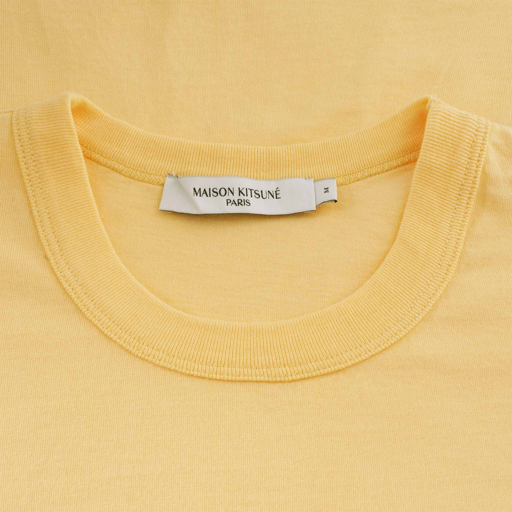 Grey Fox Head Patch Classic T-Shirt - Pale Orange
