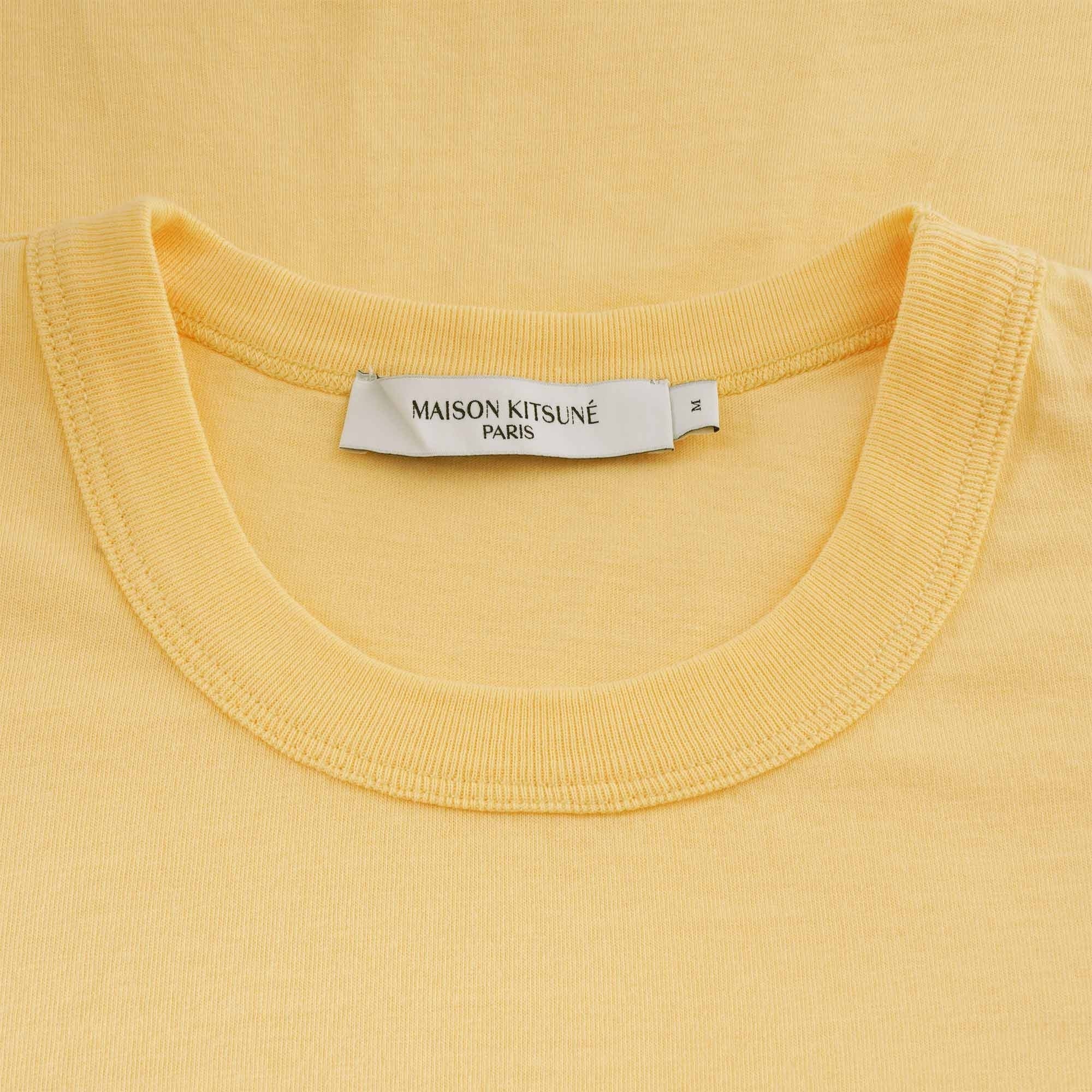 Grey Fox Head Patch Classic T-Shirt - Pale Orange