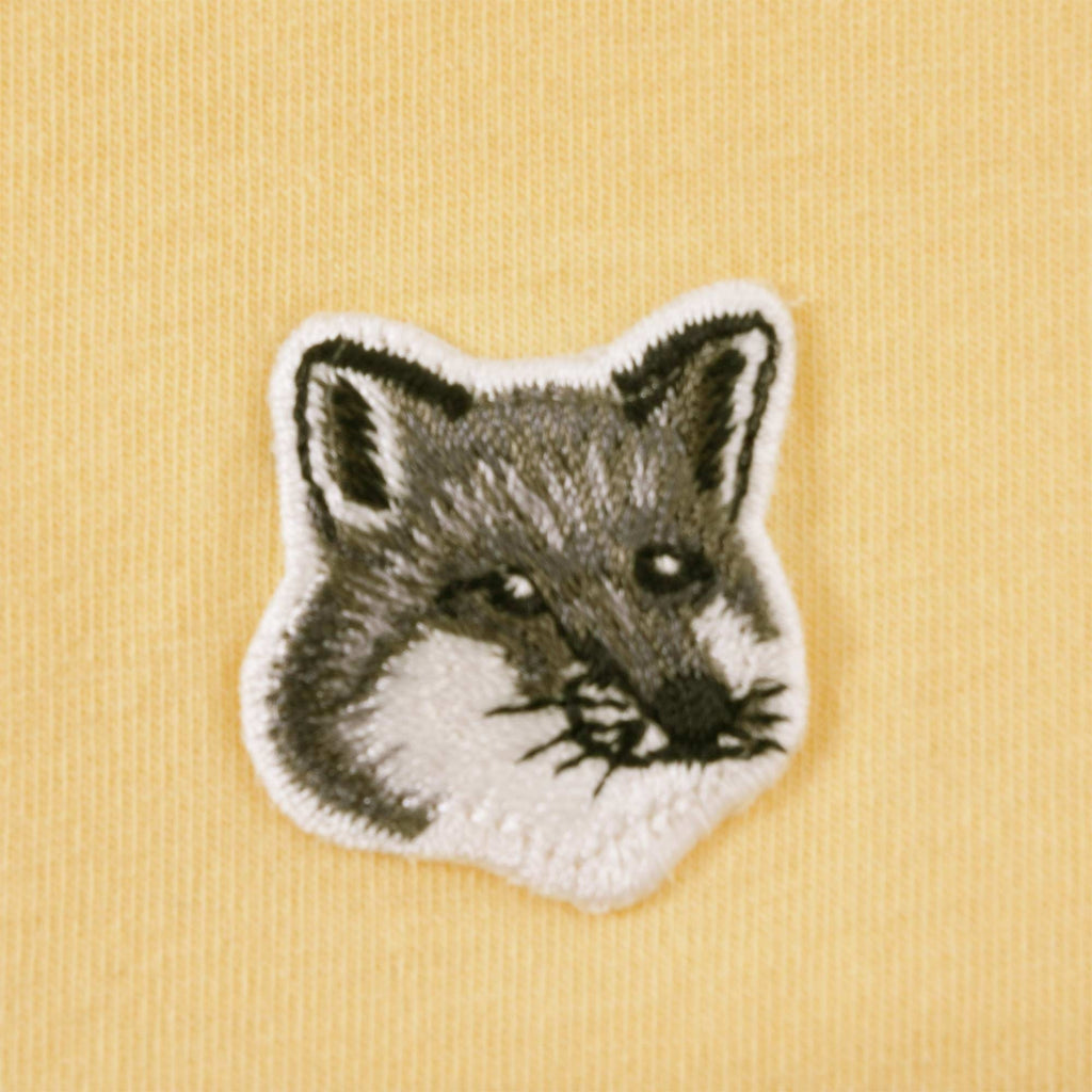 Grey Fox Head Patch Classic T-Shirt - Pale Orange