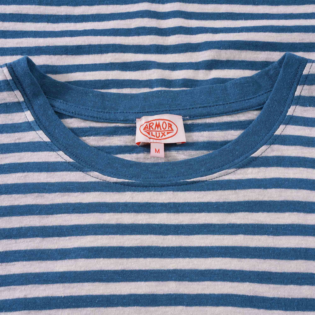 Armor Lux Striped T-shirt - Lagoon
