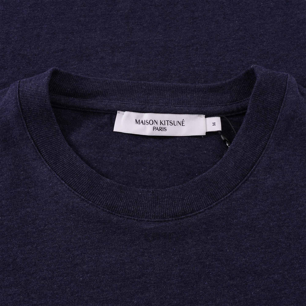 Mini Handwriting Classic T-Shirt - Navy Melange