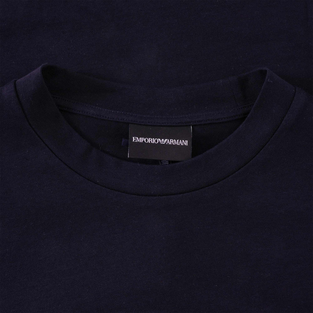 Cartoon Eagle Patch T-Shirt - Black