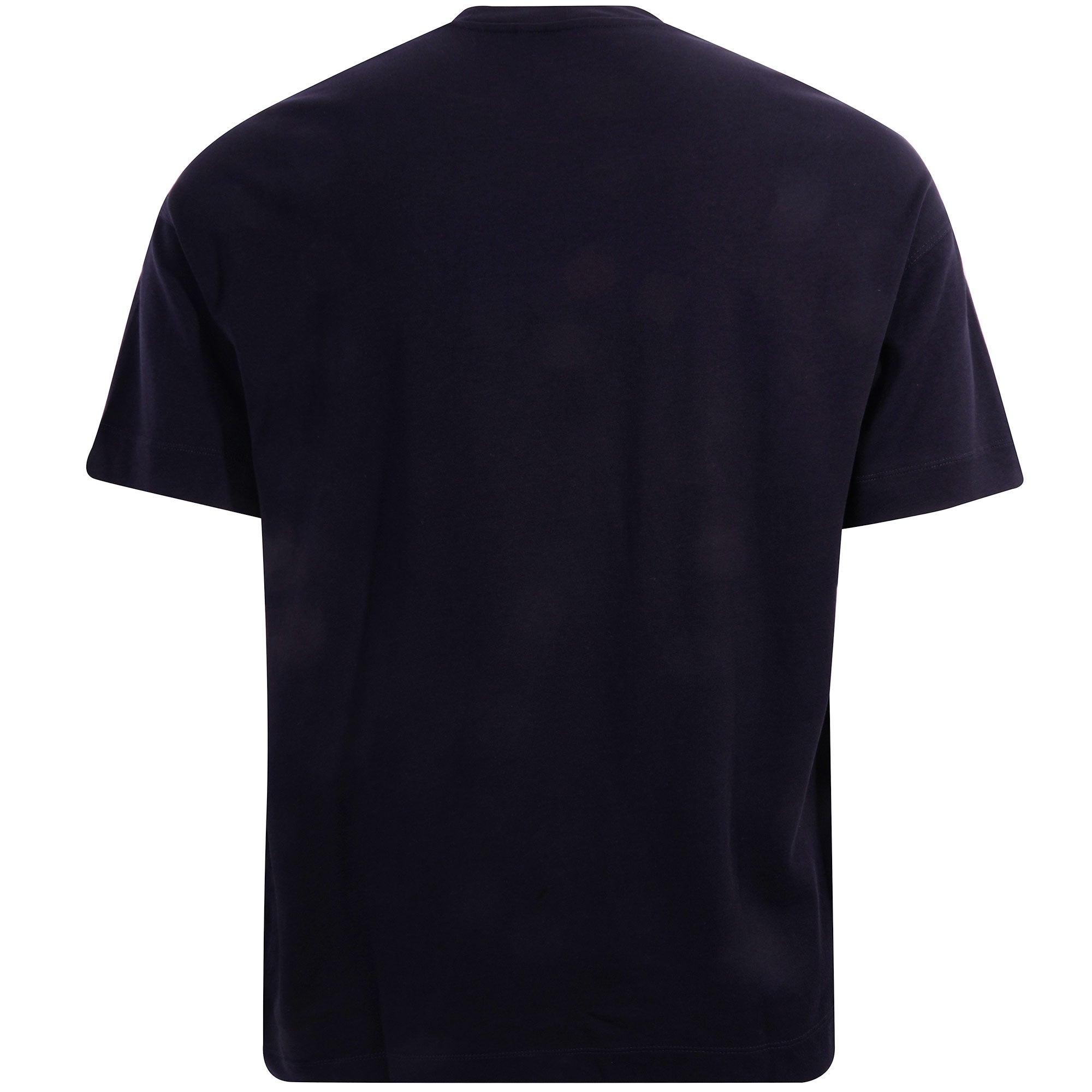 Cartoon Eagle Patch T-Shirt - Black