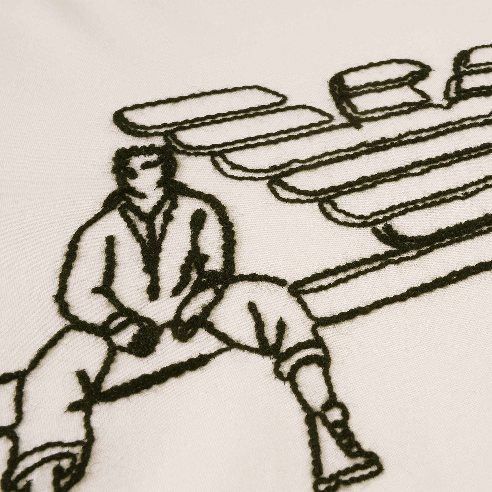 Embroidered T-Shirt - White