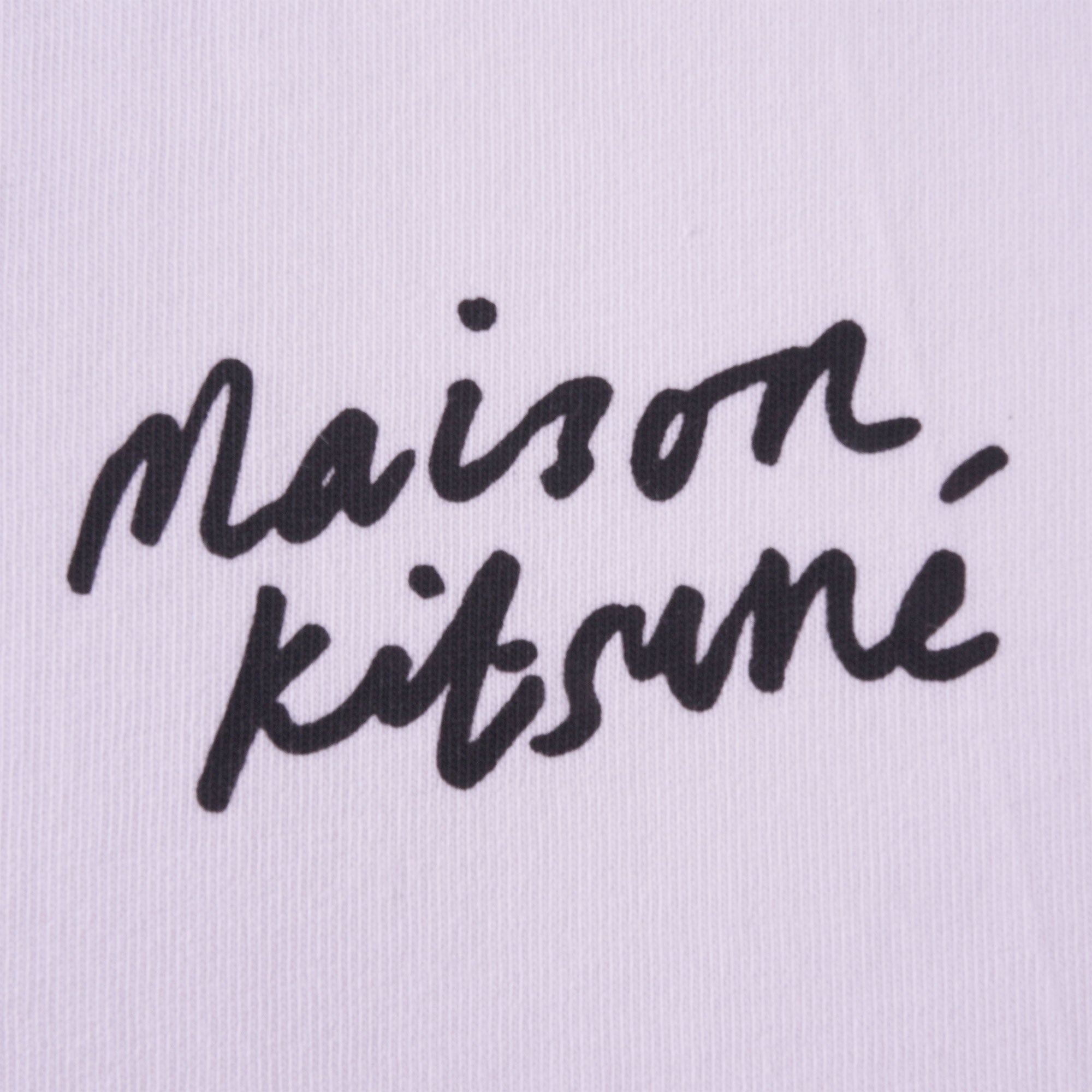 Maison Kitsune Mini Handwriting Classic T-Shirt - White