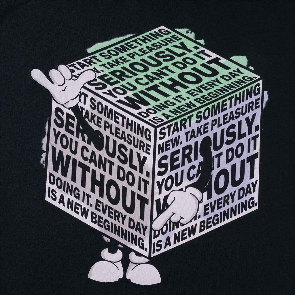 Paul Smith Cubeman T-Shirt - Dark Navy