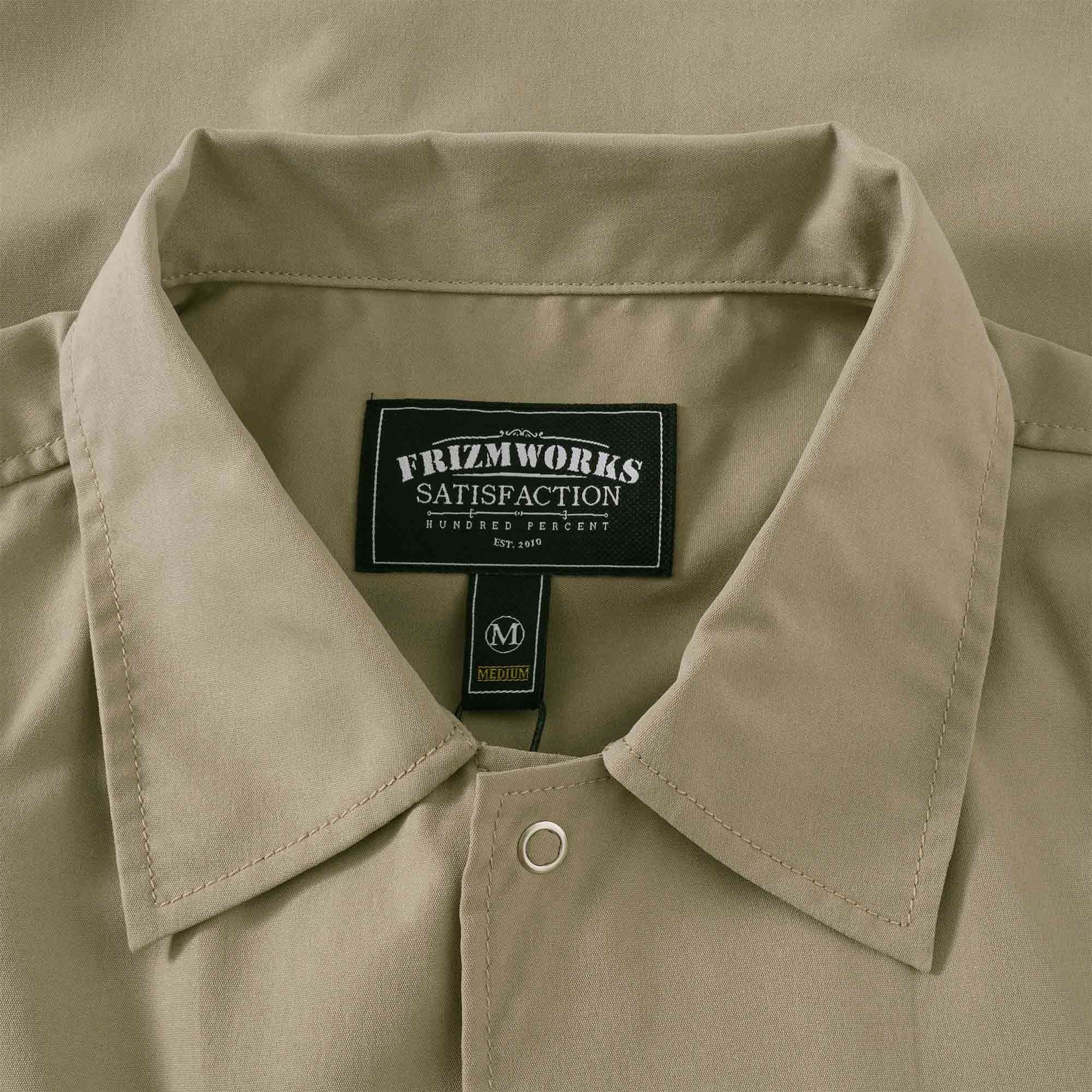 FrizmWORKS Multi Pocket Shirt Jacket - Beige