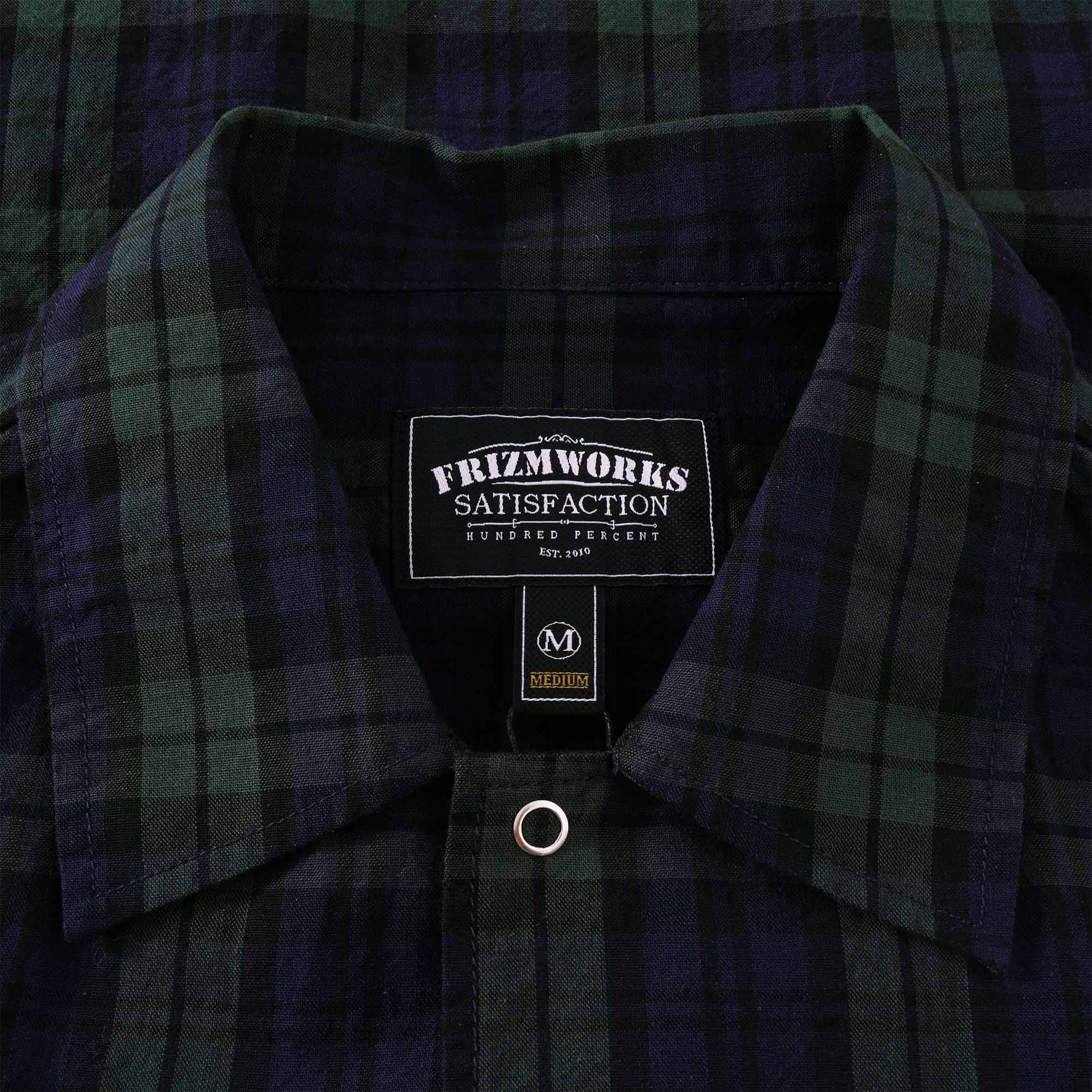 FrizmWORKS Multi Pocket Shirt Jacket - Black Watch