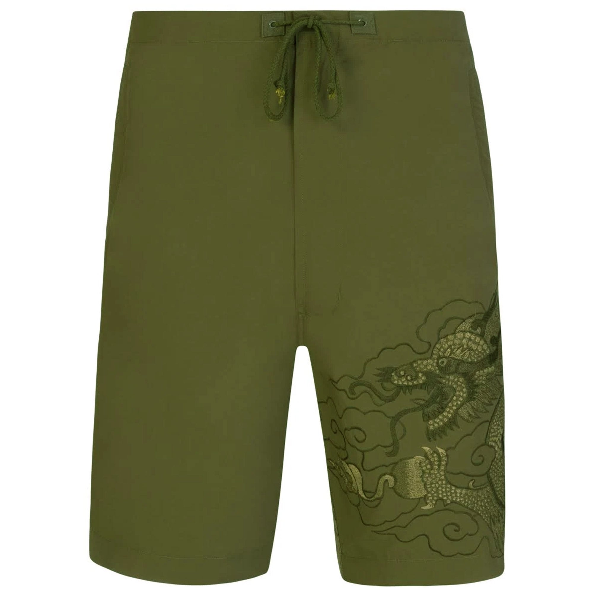 Maharishi Tibetan Dragon U.S. Snoshorts - Olive